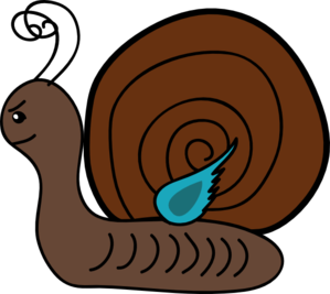 Slug Snail clip art - vector clip art online, royalty free ...