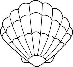 sea shell stencil - Google Search | Coloring Pages/Printables ...