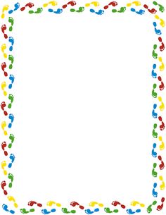 Borders- Colorful n Fun | Page Borders, Clip Art and Pic…