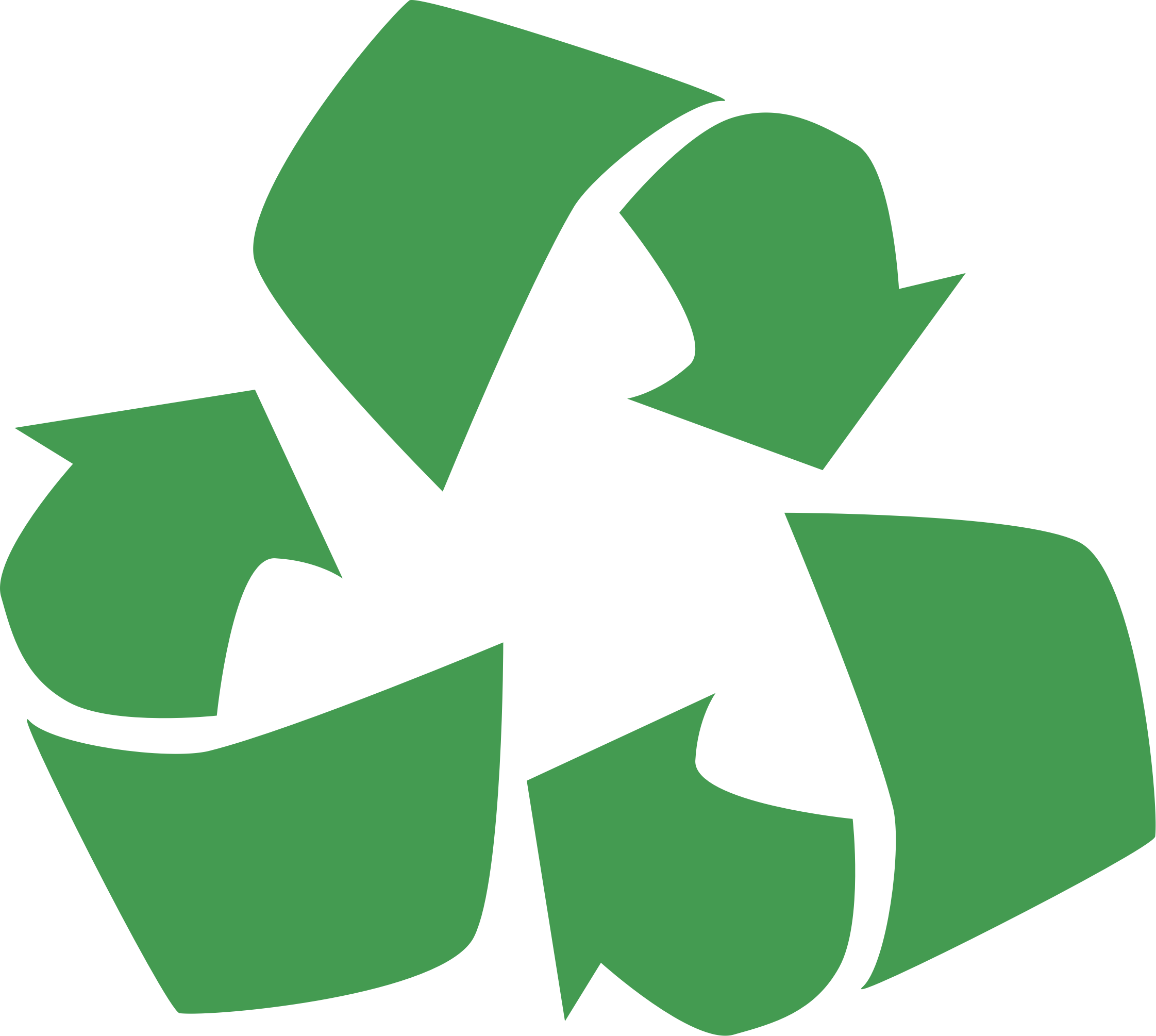 Clipart - Recycle Symbol