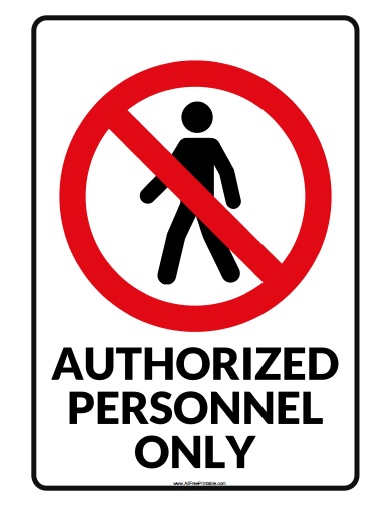 Do Not Enter Sign - Free Printable - AllFreePrintable.com