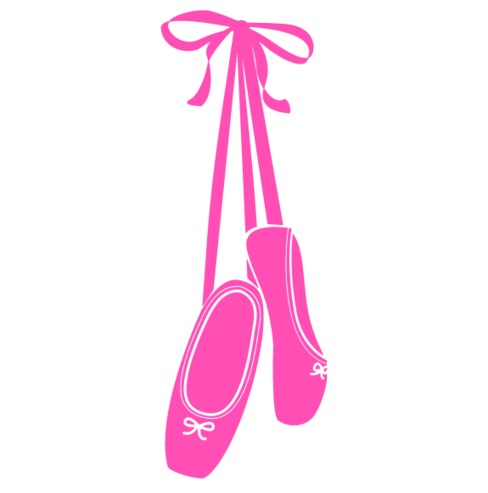 Ballet Shoes Clipart