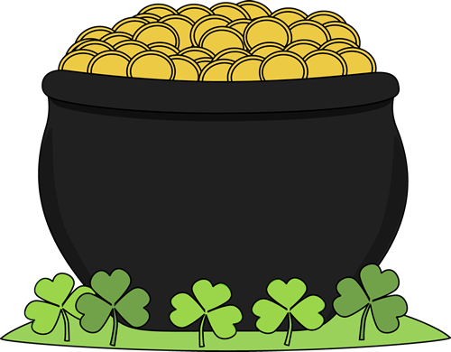 Pot Of Gold Clipart - Free Clipart Images