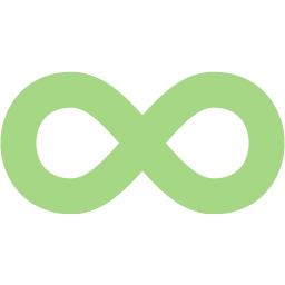 Guacamole green infinity icon - Free guacamole green infinity icons