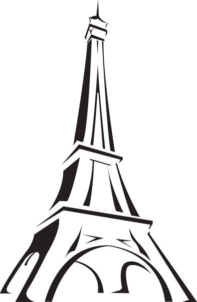 Paris eiffel tower wall art sticker need to adjust the clip art ...