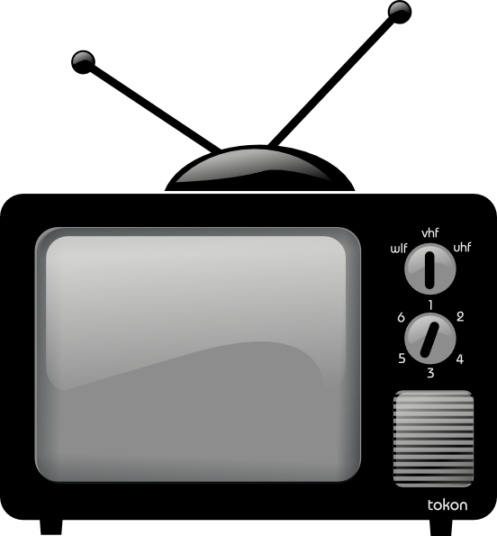 Old Television clip art Free Vector / 4Vector