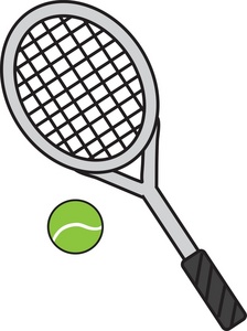 Tennis Ball And Racket Clip Art - Free Clipart Images