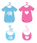 baby clothes Vector Clip Art - Free Clipart Images