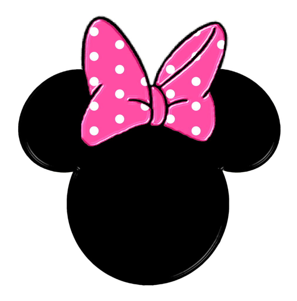 Red Minnie Mouse Bow Clip Art - Free Clipart Images
