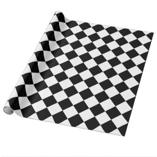 Checkered Flag Wrapping Paper | Zazzle