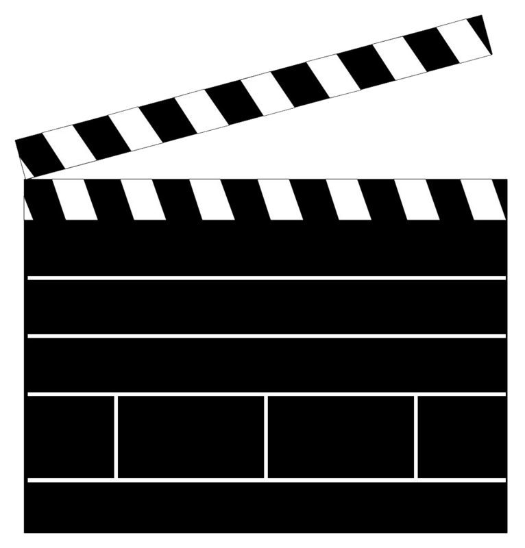 Clapper Board Template - ClipArt Best