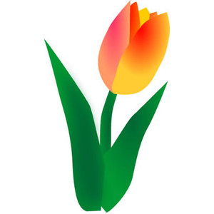 Clipart picture of easter flowers