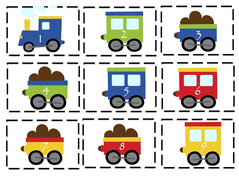 Free Printable Train Invitations Templates