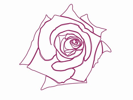 Valentine roses clip art