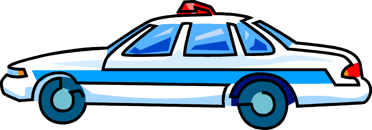 Police car clipart free