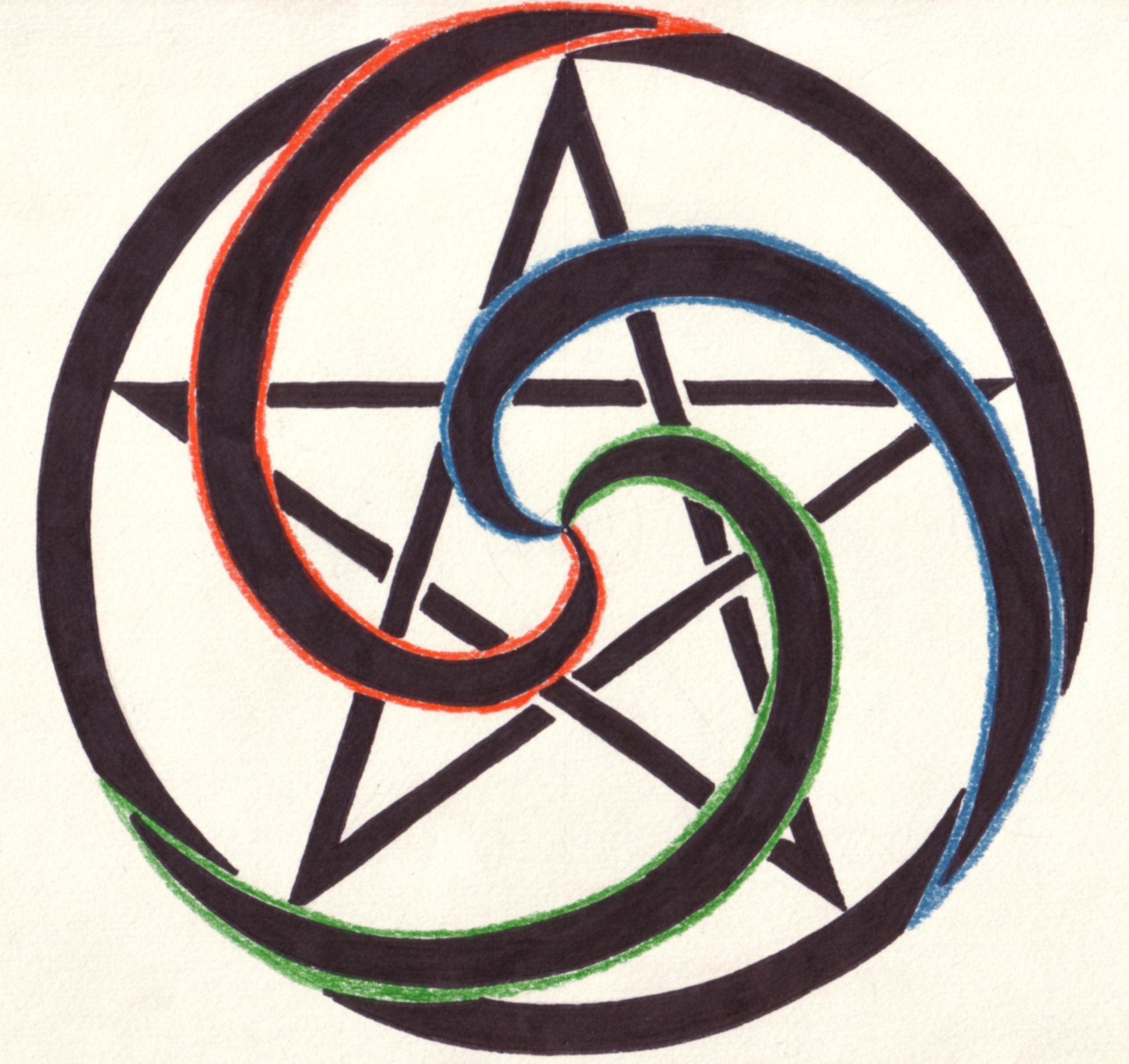 Pentagram Drawings Clipart Best