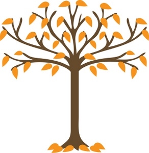 Fall Trees Clipart