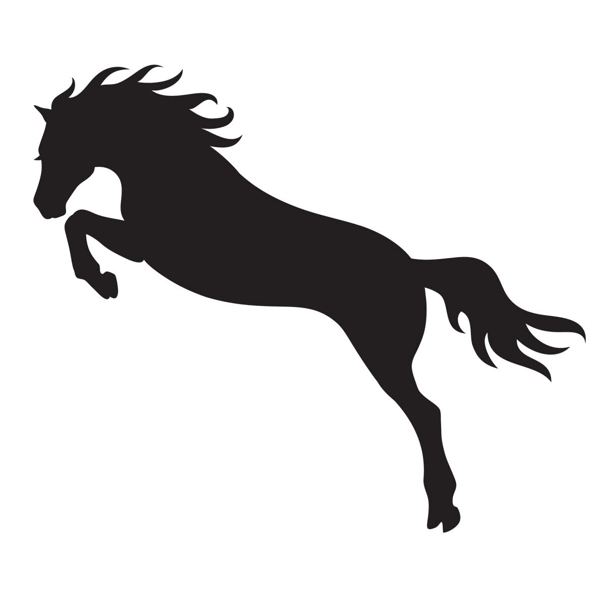 Horse Stencil ClipArt Best