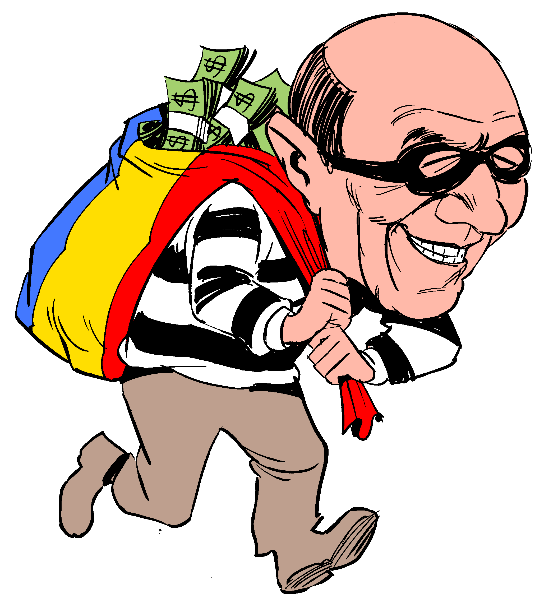 Bank Robbery Cartoon - ClipArt Best