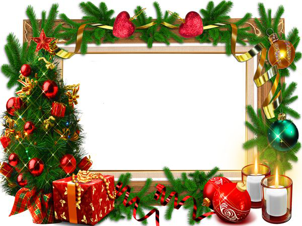 Christmas frames and borders png