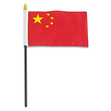 Amazon.com : US Flag Store China Flag, 4 by 6-Inch : Outdoor Flags ...