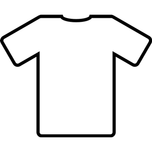 white t-shirt clipart, cliparts of white t-shirt free download ...