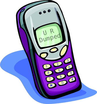 Cell phone text clipart