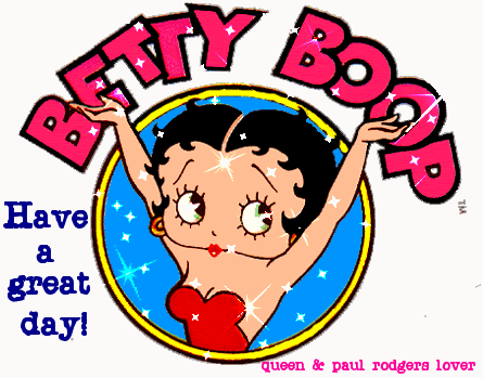 Betty Boop Glitters Graphics Ecards - MasterGreetings.com