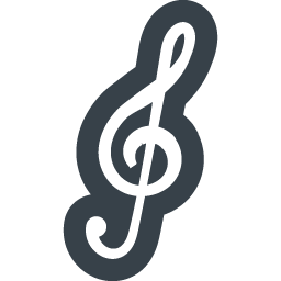G clef musical note free icon 2 | Free icon rainbow | Over 4500 ...