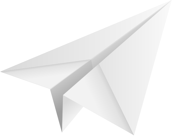 Gray paper plane, paper aeroplane vector icon data for free | SVG ...