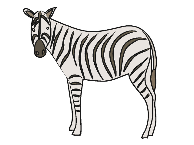 clipart of zebra - photo #46