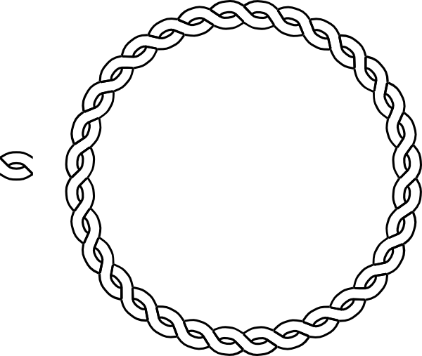 As Rope Border Circle Clip Art Vector Online Royalty Free on ...