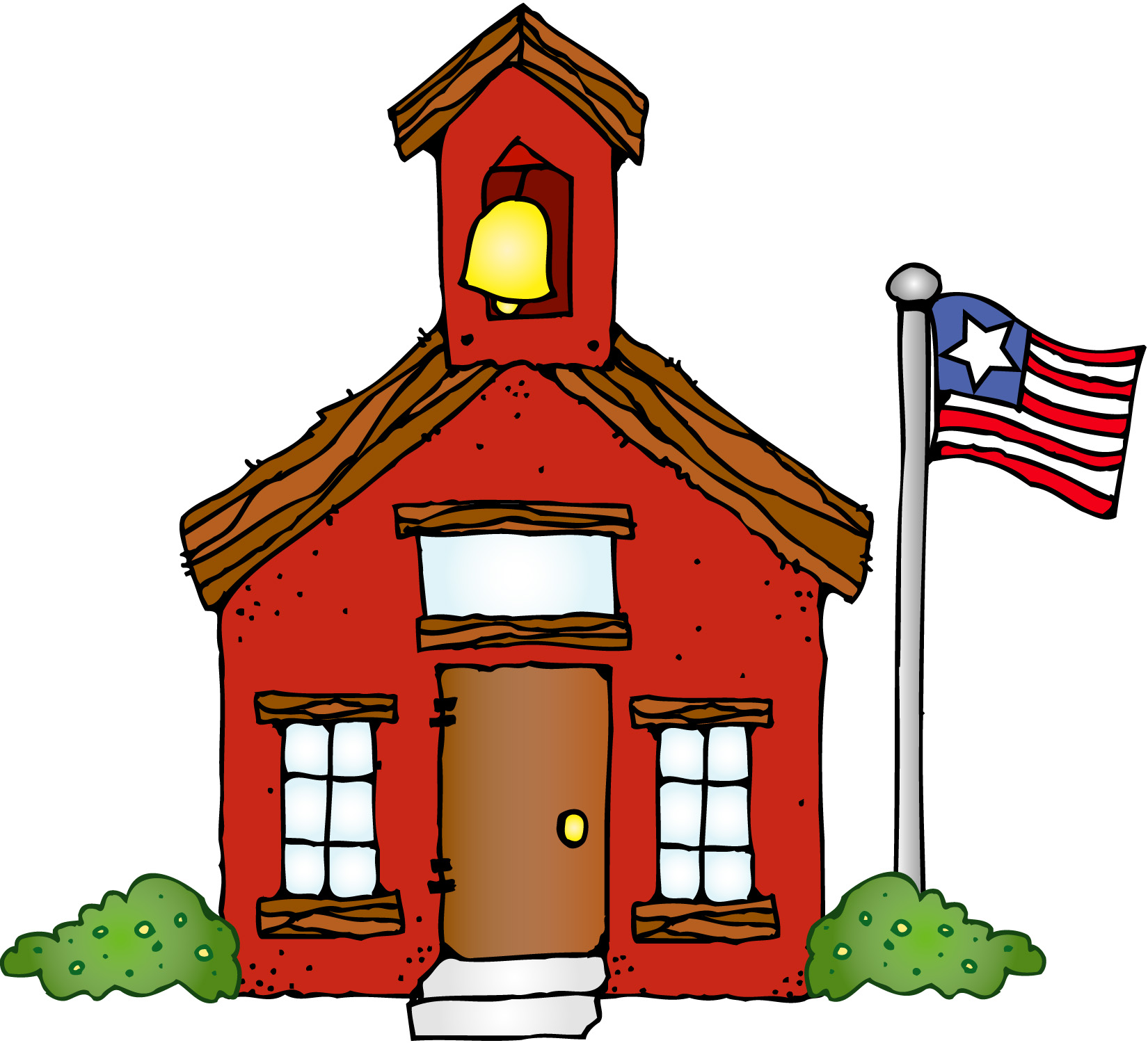 clip art of school house - photo #8