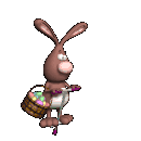 733 views Easter Graphics Bunnies Animated