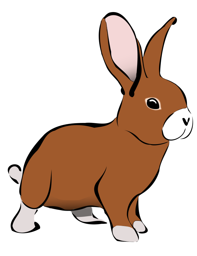 Cartoon Rabbit Clip Art – Clipart Free Download