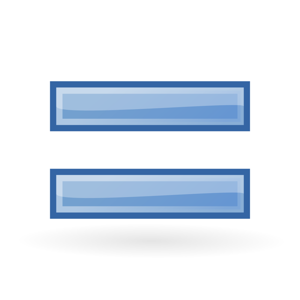 File:Emblem-equal.svg