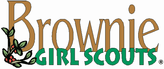 Brownie girl scout clip art
