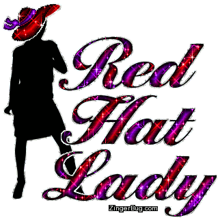 Red hat society logo siloutte clipart