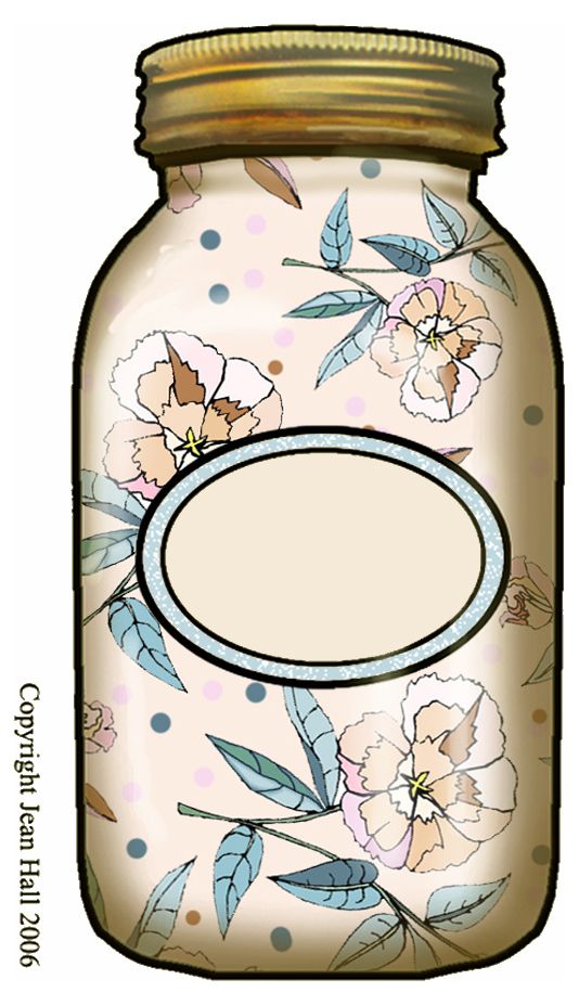 Free Printable Mason Jar Clip Art