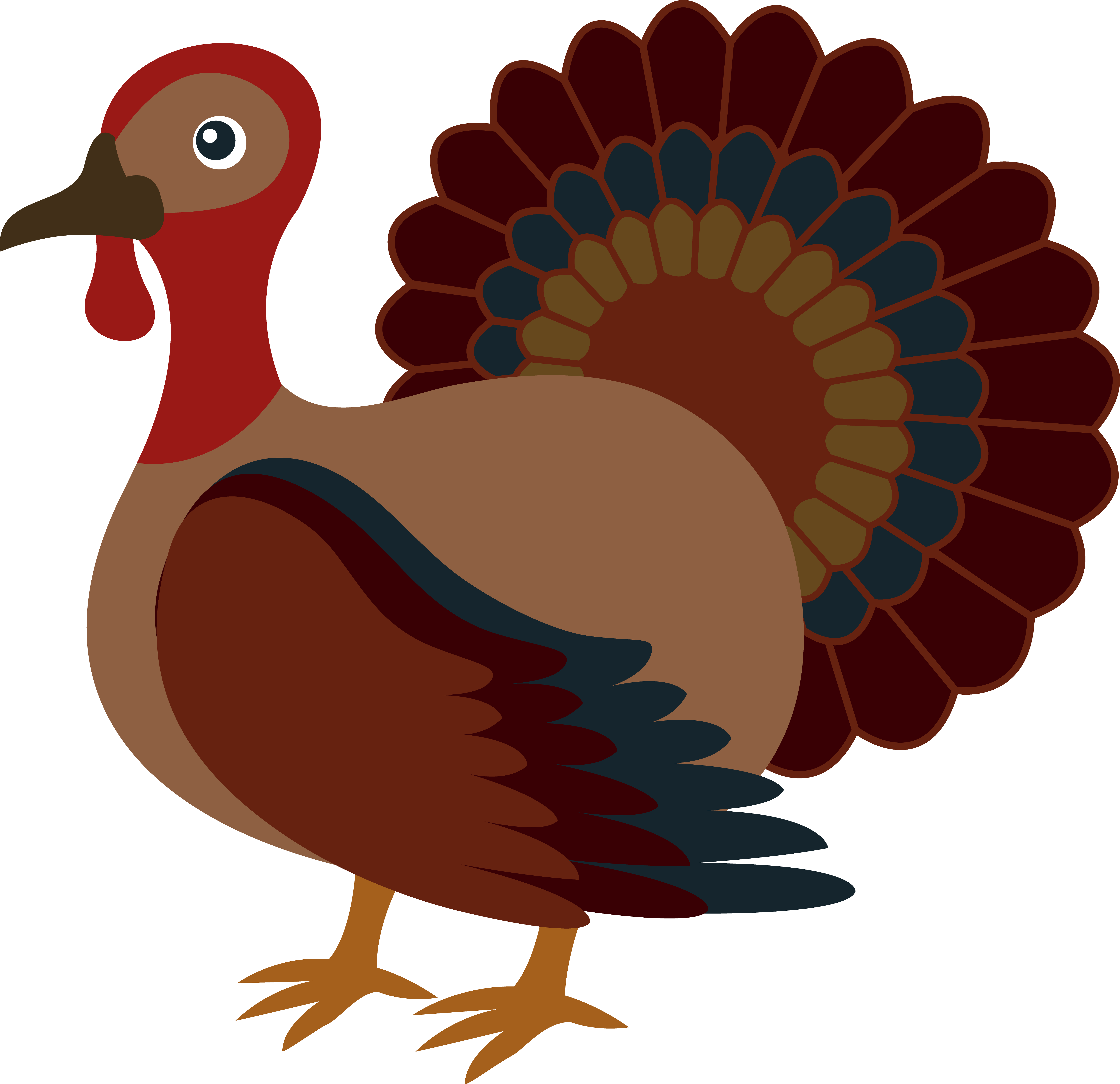 Thanksgiving Turkey Vector - ClipArt Best