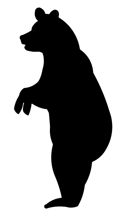 Standing Bear Silhouette - Free Clipart Images - ClipArt Best - ClipArt