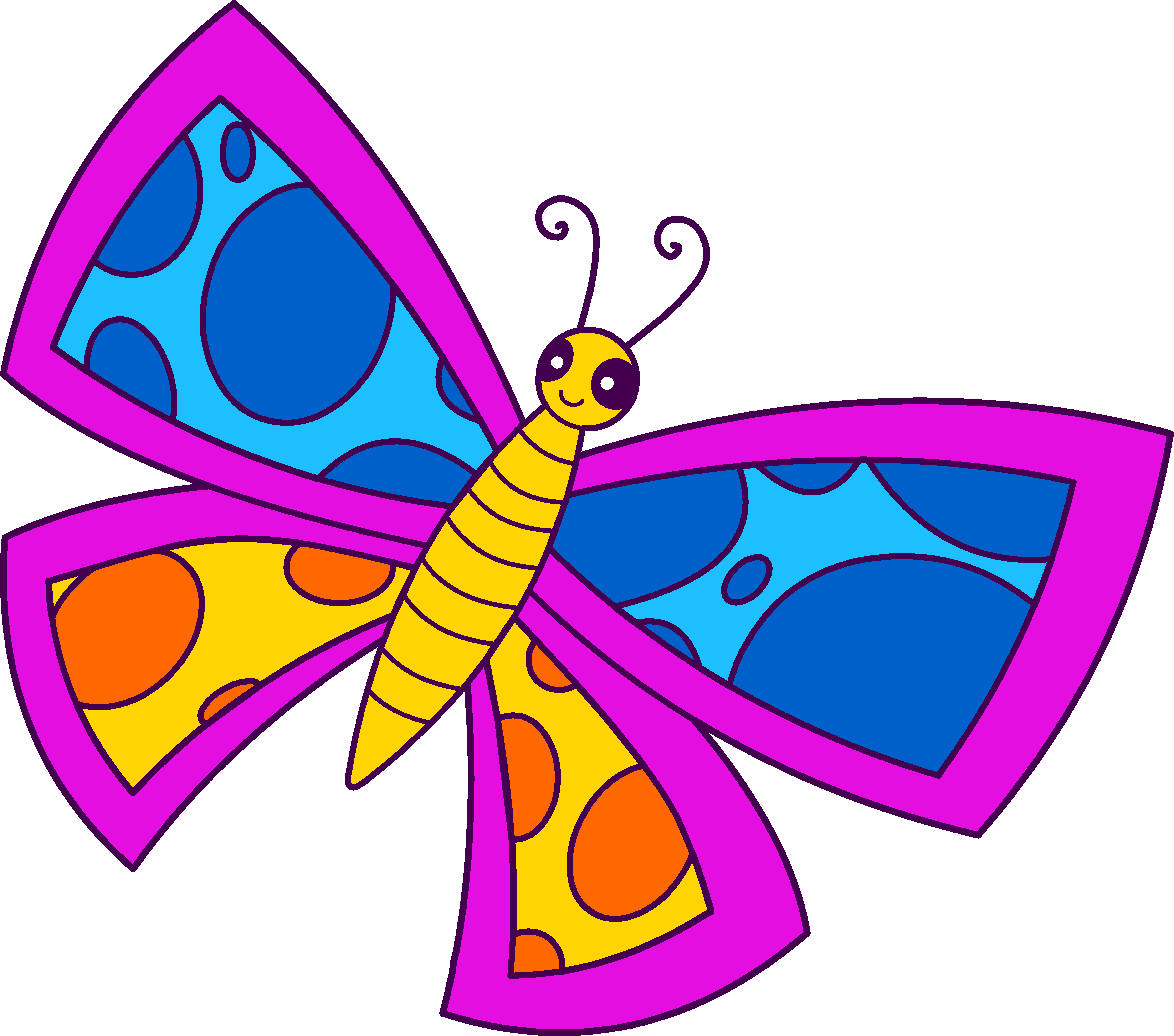 Free cute butterfly clip art