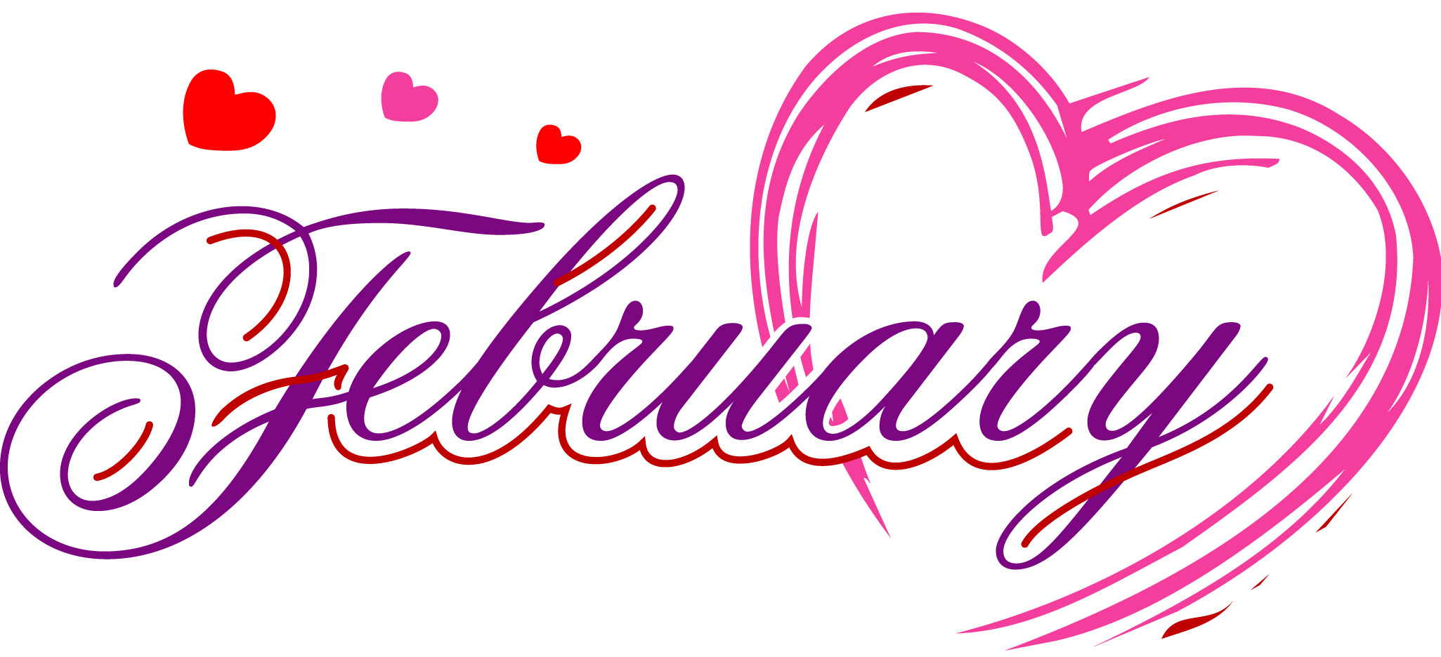 Month Of February Clipart
