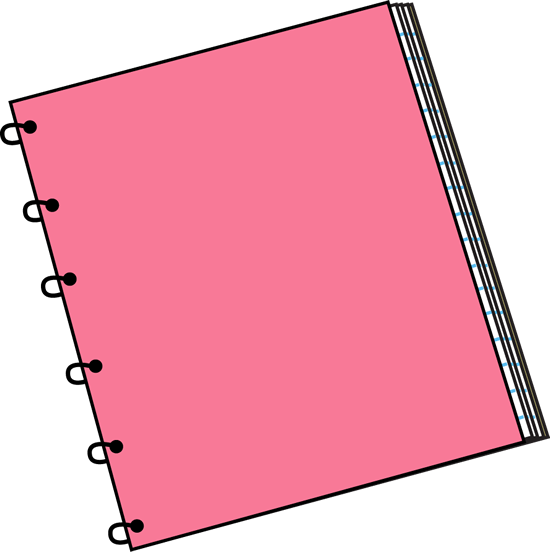 Cute Notepad Clipart