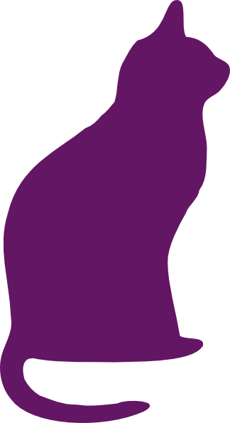 Purple Cartoon Cat | Free Download Clip Art | Free Clip Art | on ...