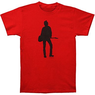 Amazon.com: Joe Strummer Men's Silhouette Red Slim Fit T-shirt Red ...
