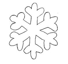 Patterns, Snowflake template and Snowflake pattern