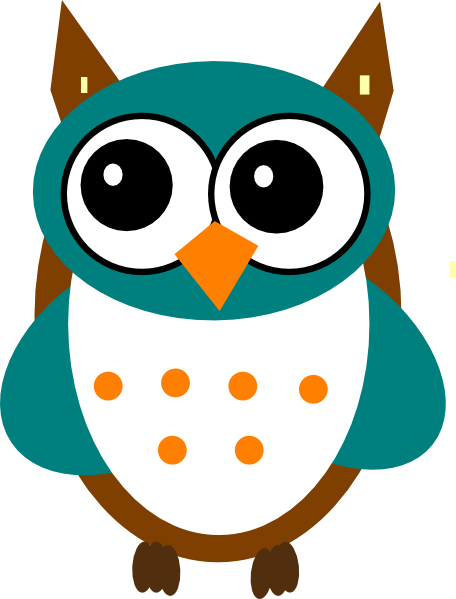 Blue Owl Clip Art - vector clip art online, royalty ...