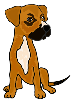 Cartoon Boxer Dog - ClipArt Best