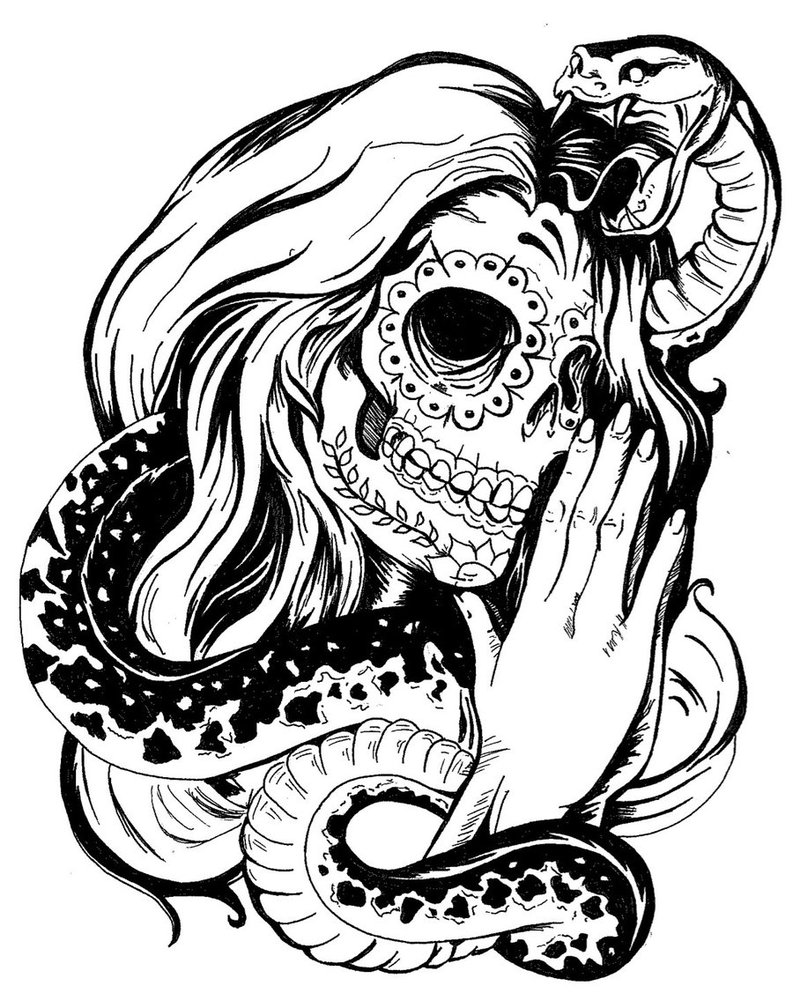 Tattoo Skull - ClipArt Best